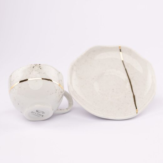 Speckled espreso solja i tacna